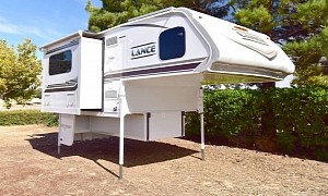 Lance 855S Short Bed Camper With Slide-Out Is Massive Mobile Home Meant for All-Season Use