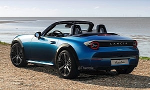 Lancia Becomes Fully-Fledged Brand With Roadster, CUV, Sedan, and Hatchback CGI Models