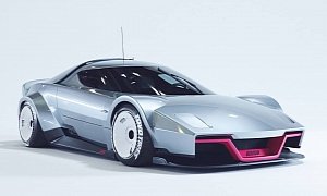 Lancia Stratos "2030 Remake" Looks Like the New Stratos All Over Again