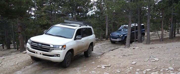 Toyota Land Cruiser Heritage Edition vs. Land Rover Defender by Out of Spec Reviews