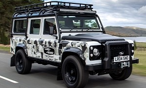Land Rover Classic Defender Works Trophy II Has Go-Anywhere Looks, V8 Power, Insane Price