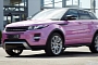 Land Rover Dealer Creates Pink Evoque!