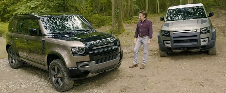 Richard Hammond checks out 2020 Land Rover Defender