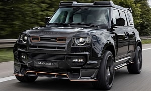 Land Rover Defender 110 Gets the Signature Mansory 'Torture' and a Boost to 650 Horsepower