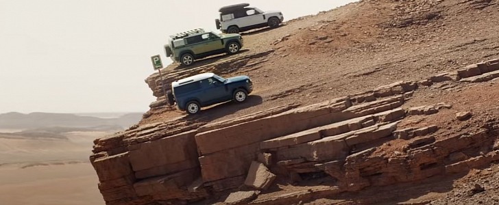 Land Rover Defender ad drew 2 complaints for parking scene, so the ASA banned it