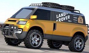 Land Rover Defender "Forward Control" Brings the Rugged Van We Need