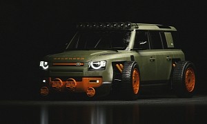 Land Rover Defender Not a Good Off-Roader? The One in This Rendering Sure Isn't