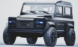 Land Rover Defender OG Concept Brings Back the Ninety in Minimalist Rendering