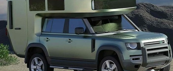 Land Rover Defender Overlander (rendering)
