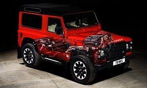 Old Land Rover Defender Returns For 2018 With V8-powered Special Edition