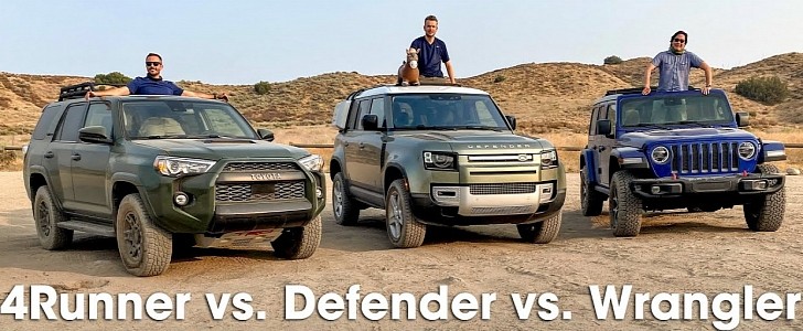 Defender vs Wrangler vs 4Runner
