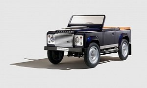 Land Rover Defender Will Live On... As a Pedal Car: Frankfurt