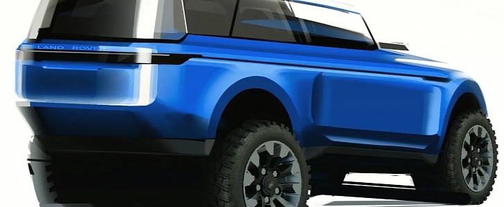 Land Rover Discovery rendering