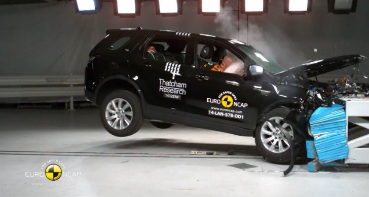 2015 Land Rover Discovery Sport Euro NCAP Crash Test