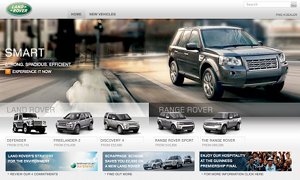 Land Rover Introduced a New Website for the UK