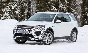 Land Rover Is Testing a New Prototype of the Discovery Sport, Spyshots Reveal