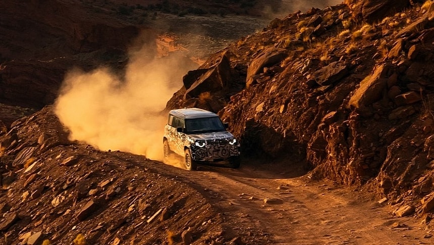 Land Rover Defender OCTA initial teaser