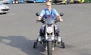 Landing Gear Technology Helps Disabled Riders Remain Upright at Slow Speed