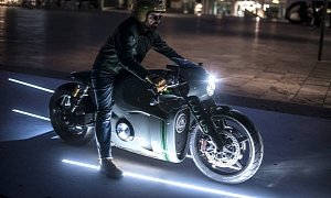 Lane-Delimitating Lights Might Improve Nighttime Visibility for Motorcycles