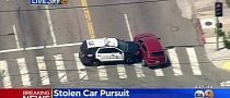 LAPD Cop Makes “Monster” PIT Maneuver to End 30-Minute Chase
