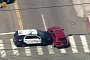LAPD Cop Makes “Monster” PIT Maneuver to End 30-Minute Chase