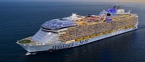 Largest Cruise Ship in the World by Gross Tonnage Arrives in the U.S. Ahead of Its Debut