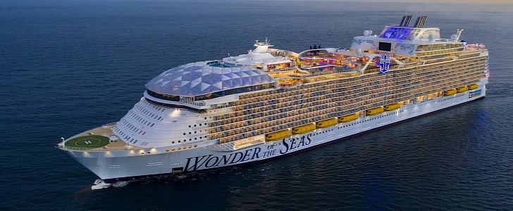 Royal Caribbean's "Wonder of the Seas" Cruise Ship