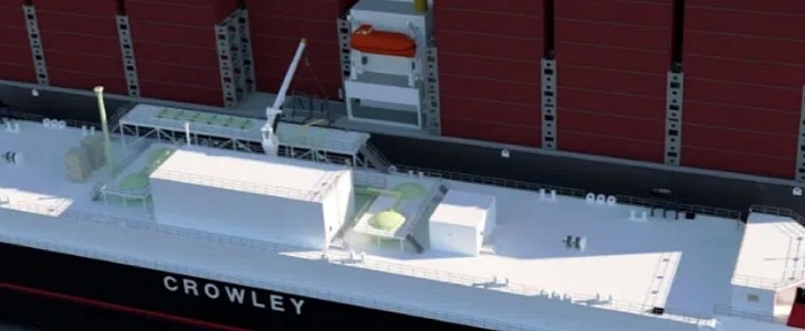Crowley Maritime Corporation and Shell to build the largest LNG Bunker Barge in the U.S.