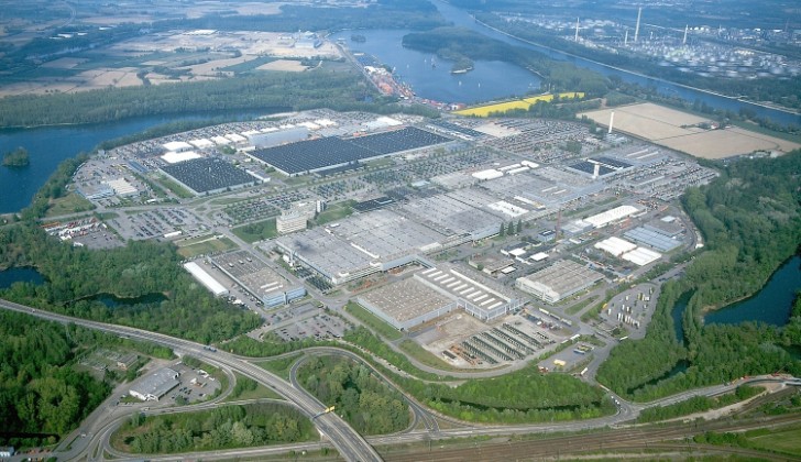 Mercedes-Benz Truck Plant in Wörth.
