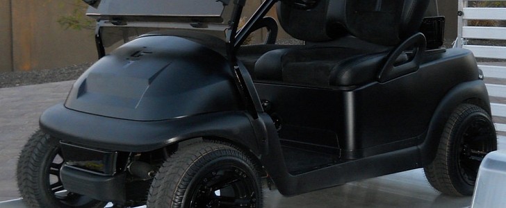 Larry Fitzgerald's custom golf cart
