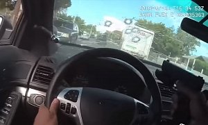 Las Vegas Cop Shoots Through the Windshield in Intense High-Speed Chase