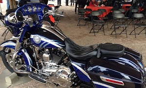 Las Vegas Harley-Davidson One-Off Nevada 150th Anniversary State Bike