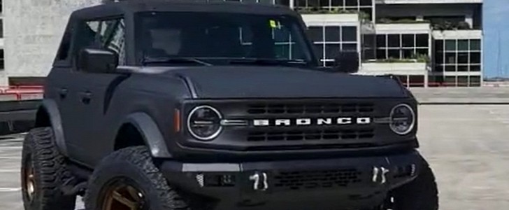 Brandon Bolden's Ford Bronco