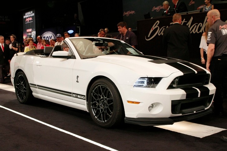 2014 Shelby GT500 Convertible auctioned for charity