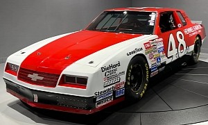 Last Call for a 1986 Chevrolet Monte Carlo Aerocoupe NASCAR Racer at Auction