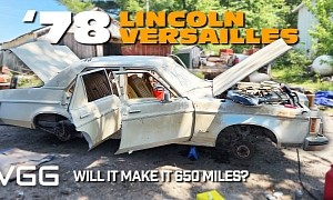 Last Driven in 2000: A '78 Lincoln Versailles Barn Find Goes on a 650-Mile Interstate Trip