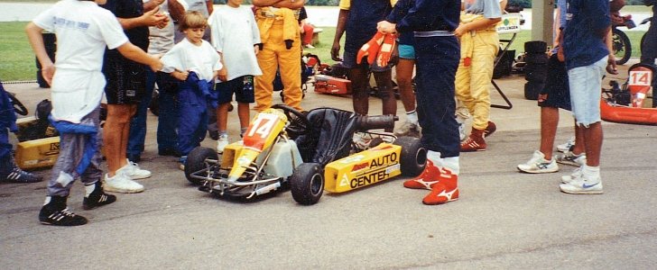 Ayrton Senna's kart
