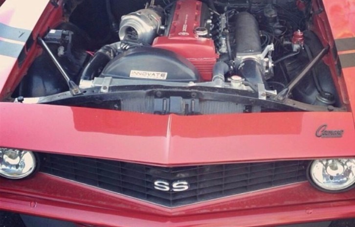 Supra Engine Powering a Chevrolet Camaro