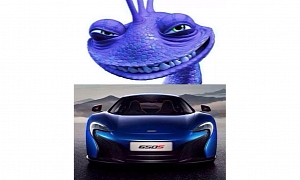 Latest McLaren Supercar Looks Like a Monsters Inc. Character