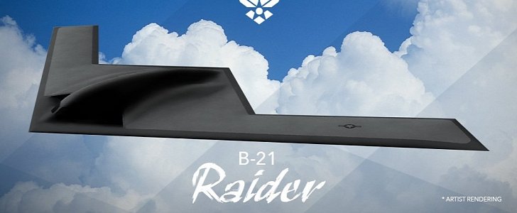B-21 Raider rendering
