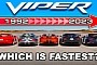 Launching Every Dodge Viper Ever Made to 60 Mph Makes for One Exciting Video