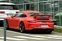 Lava Orange 2018 Porsche 911 GT3 Spotted in Stuttgart, Reveals New Rear Intake