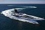 Lazzarini Sovrano Megayacht Concept Is a Floating City, Has Two Helipads and a Car Garage