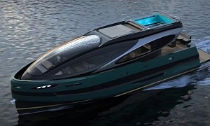 Lazzarini Unveils Futuristic Luxury Yacht Alpha Royal One With Private Rooftop Jacuzzi