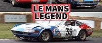Le Mans-Winning 1972 Ferrari 365 GTB/4 Daytona Revs Colombo V12, Sounds Vicious