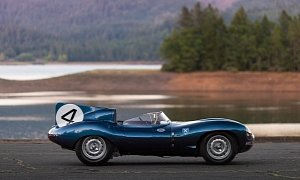 Le Mans Winning Jaguar D-Type Sets Record Price for British Cars Sold at Auction
