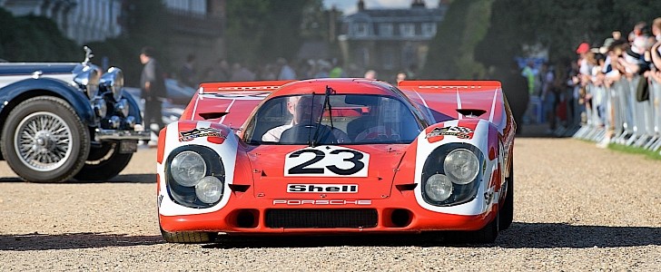 Le Mans-winning Porsche 917 wins Best in Show at British Concours of Elegance