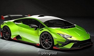 Leaked 2023 Lambo Huracan Tecnica Gets Track-Ready, Digital Beast Makeover