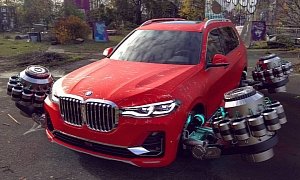 Leaked Area 51 Photo Proves BMW X7 Is Actually an Alien Craft