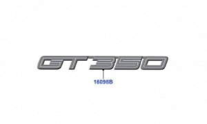Leaked GT350 Badge Confirms Name for Next Hot Mustang